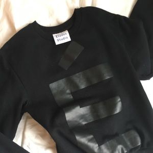 Études Studio Black Crew Sweatshirt